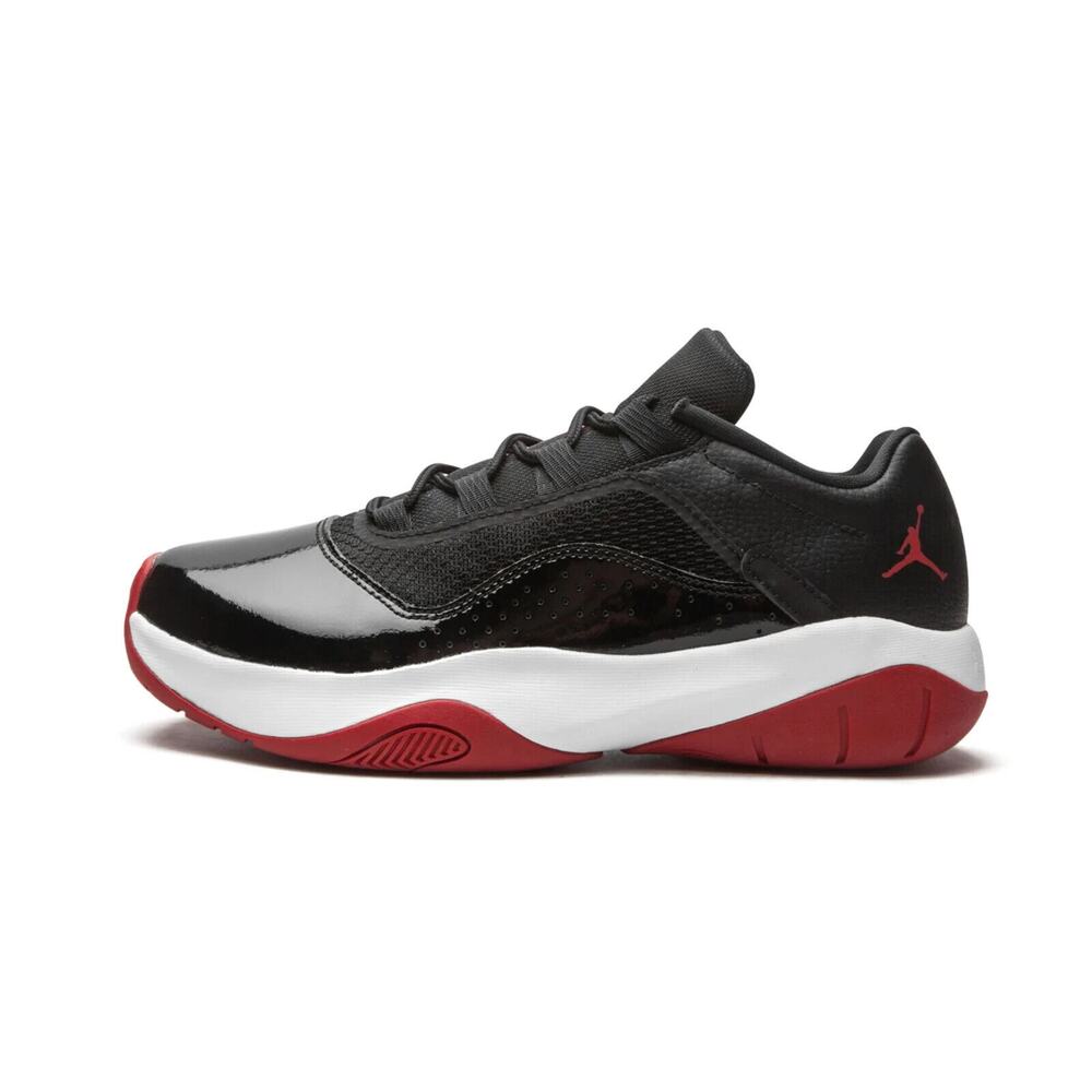 Nike Jordan 11 CMFT Low PS Kids Size 13C Black Patent Shoes Bred CZ0905-005 NEW